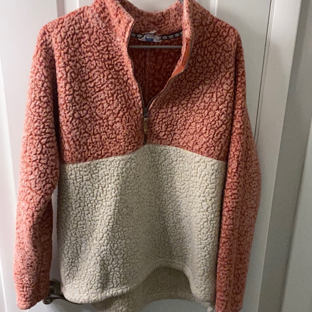 Different colored fleece